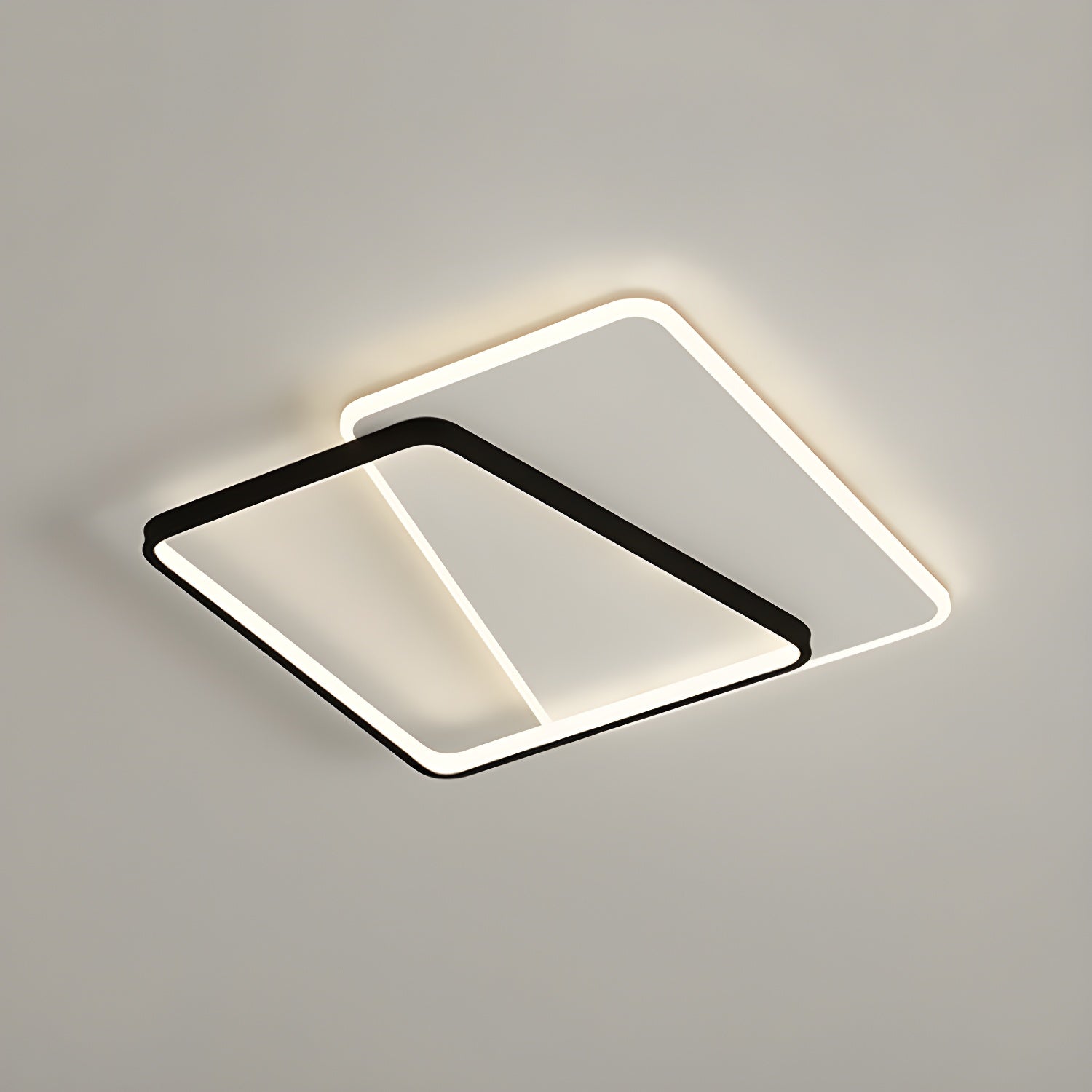 Minimalism Flush Ceiling Light Fixtures LED Geometric Ceiling Light Fixture