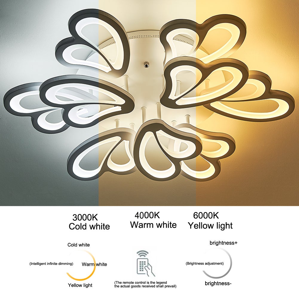 Petal Modern LED Ceiling Light Dimmable/Non-Dimmable (Version B)