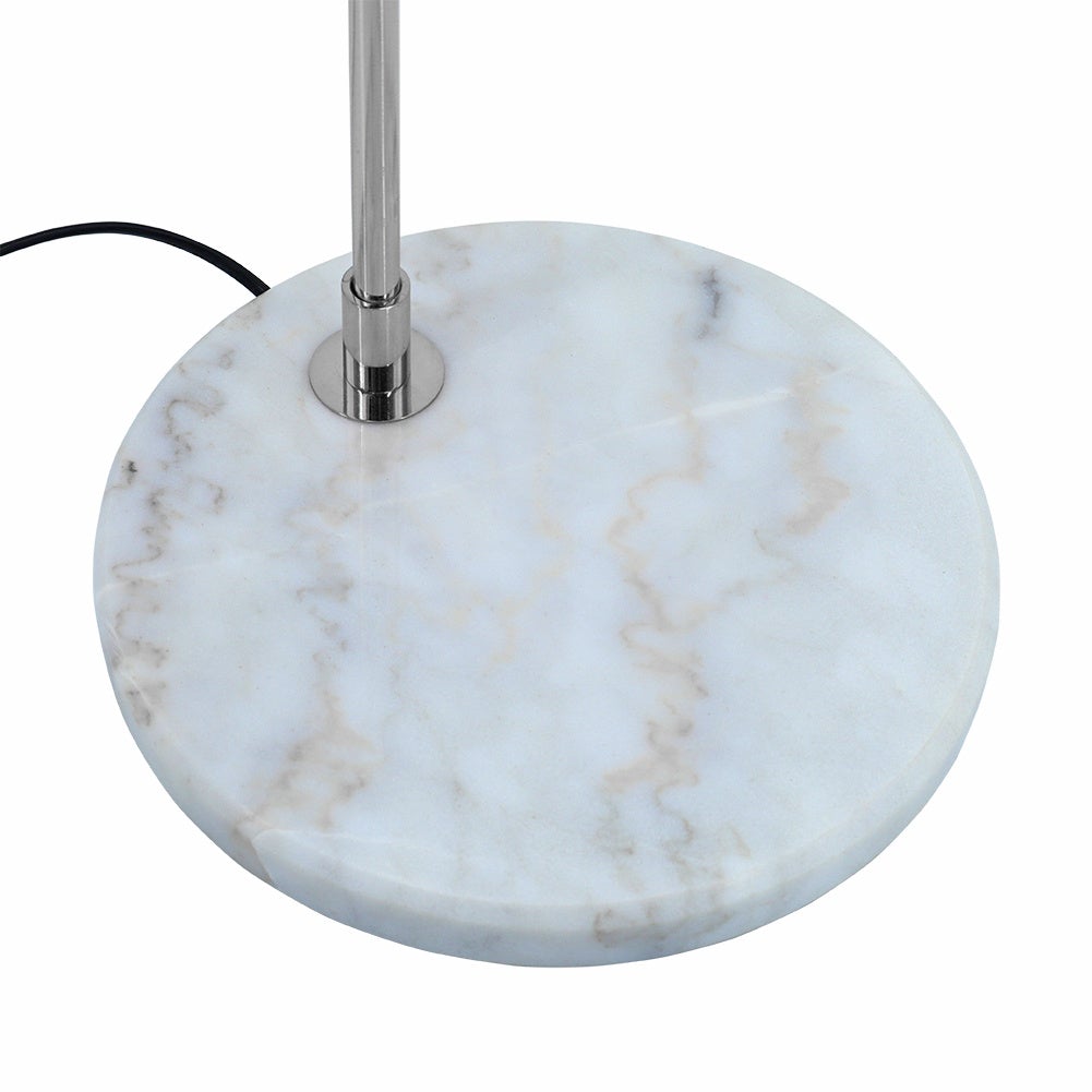 Modern Floor Lamp with Marble Base - Dimmable