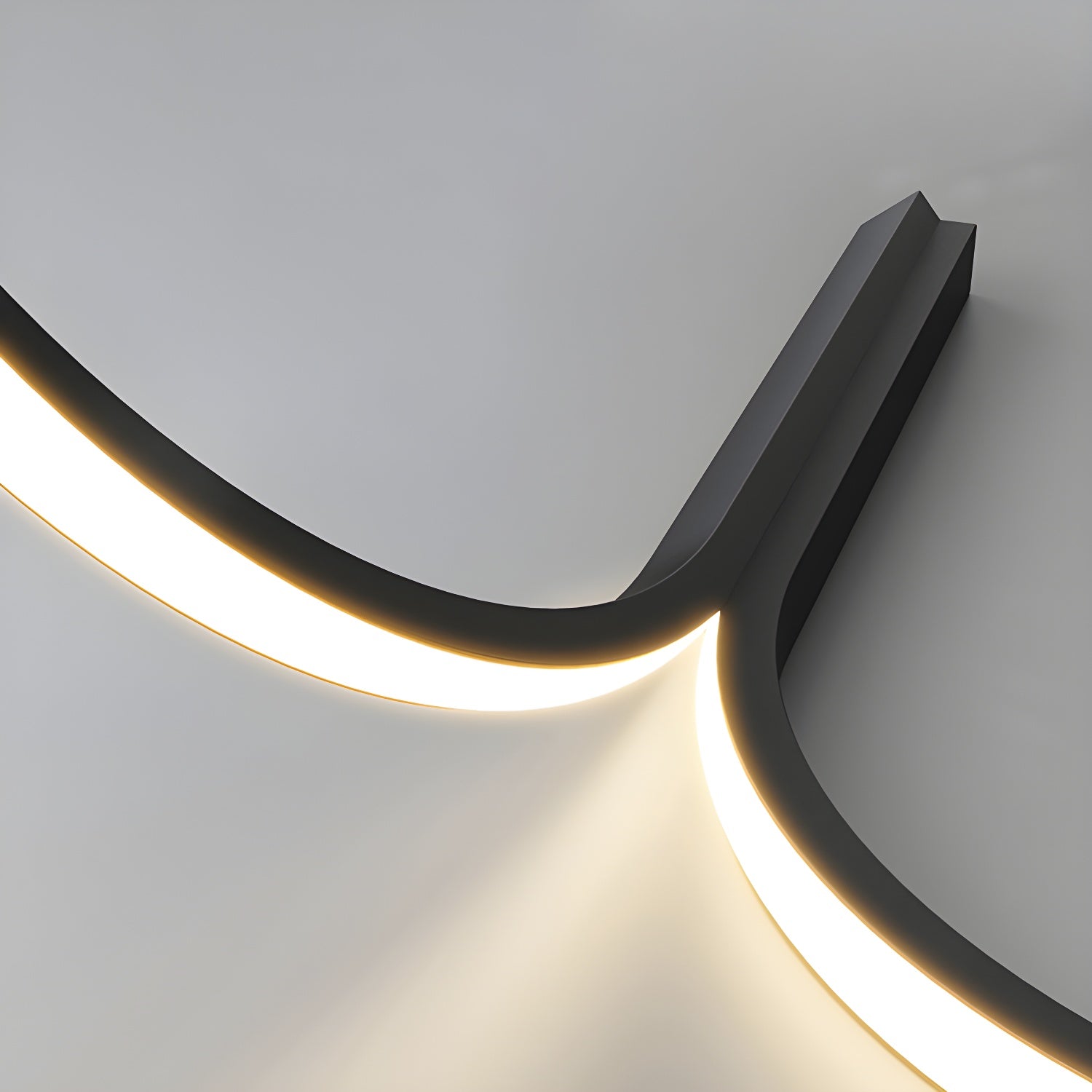 Modern Style Strip Shape LED Pendant for Contemporary Living Spaces