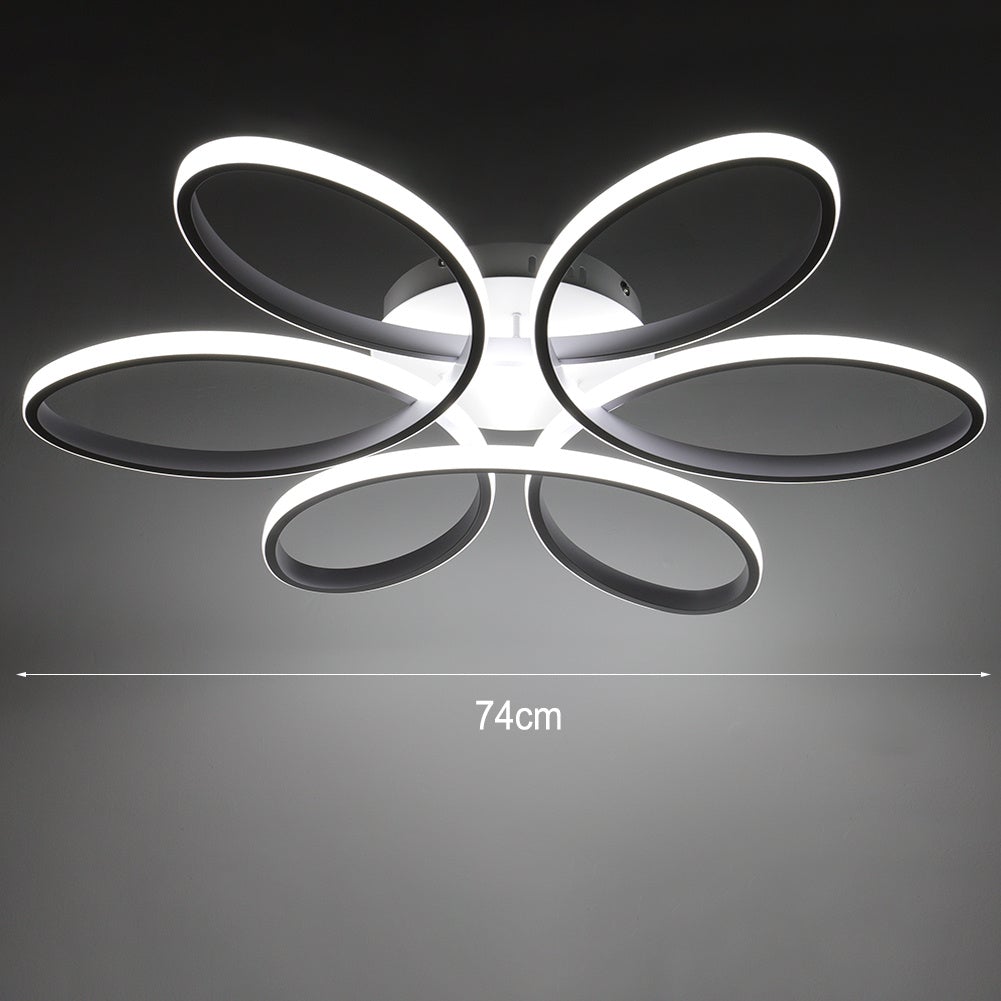 Modern Acrylic Petal LED Kitchen Ceiling Lights